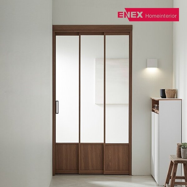 베이스 우드랩핑 3연동 중문 W1000-1300