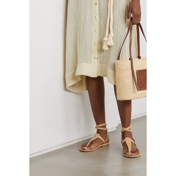 에스티아 가죽 샌들 뉴트럴 26191867424542385