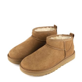 UGG [어그] 23FW (1116109 CHE) 여성 클래식 울트라 미니 부츠_