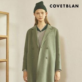 [COVETBLAN] 여성 핸드메이드 더블 코트(V198MCT202W)