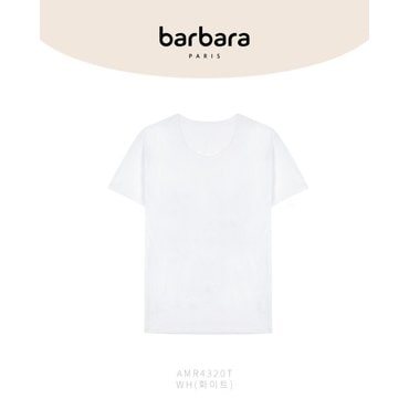 barbara 바바라 프리미엄 면100% 수피마 남성 반팔 런닝 AMR4320RT