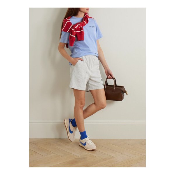 윔블던 프린트 코튼 저지 티셔츠 라이트 블루 1647597360132125