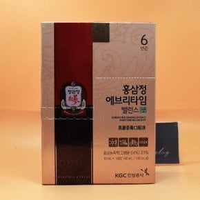 정관장 홍삼정 에브리타임 밸런스핏 10mL x14포 2주분