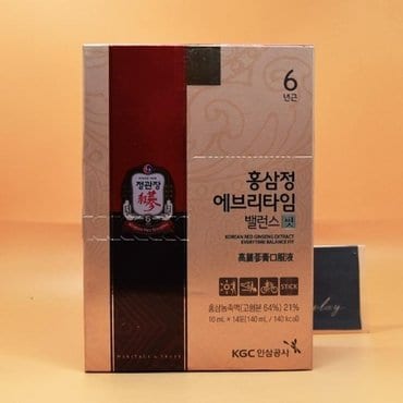  정관장 홍삼정 에브리타임 밸런스핏 10mL x14포 2주분