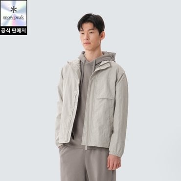 스노우피크 [25/SS] S25SMCWB12 캠플 스탠드넥 바람막이