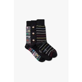 스트라이프 앤 도트 삭스 3PACK 5715340102000