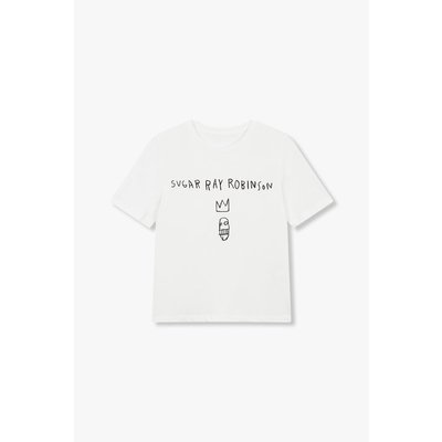 VOV [BASQUIAT] 자수 피그먼트 티셔츠 7114240181401