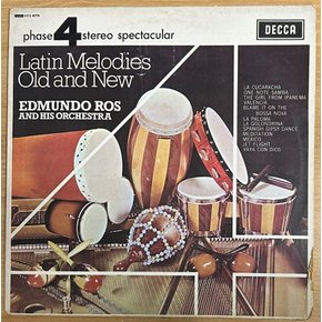 중고LP) Edmundo Ros And His Orchestra (에드문도 로스) - Latin Melodies Old And New (자켓EX-/음반NM)