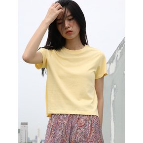 So Luv Crop Tee_Yellow