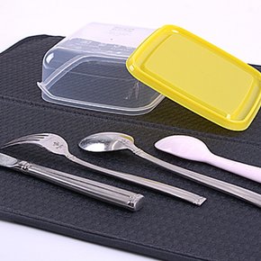 후라이팬건조매트 44x36cm 냄비설거지받침대 캠핑식기거치대 건조대
