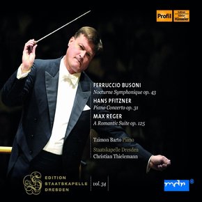 FERRUCCIO BUSONI/ HANS PZNER/ MAX REGER - ORCHESTRAL WORKS/ CHRISTIAN THIELEMANN 부조니: