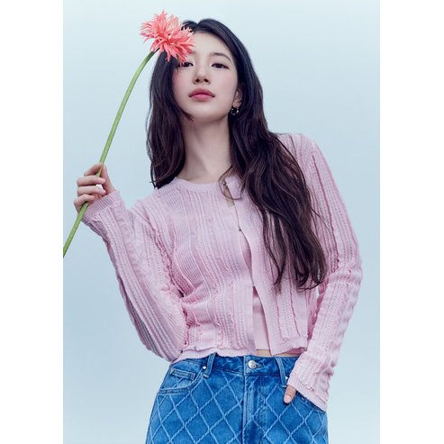 게스 [게스진] [SUZY] YP2S2663 여성 나시 세트 스웨터 가디건