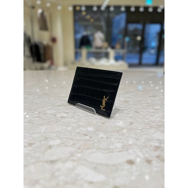 [부산점] 남성 타이니 모노그램 금장 카드케이스 607603-DZE0W-1000