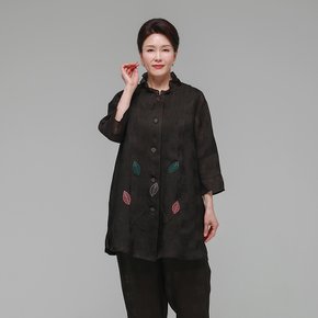 더하랑 행복드리 여름 인견 자켓 브라운