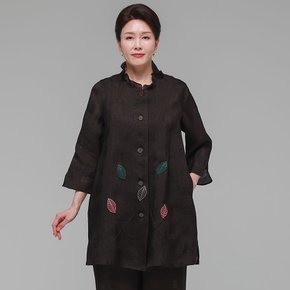 더하랑 행복드리 여름 인견 자켓 브라운