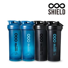 쉴드 블랜더보틀 쉐이커 클래식 V2(블랙&민트로고) 1330ml(1개)