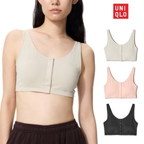 UNIQLO 유니클로 AIRism 프론트오픈 브라