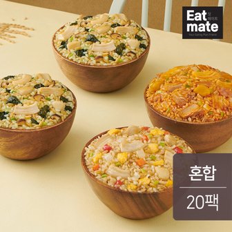 잇메이트 닭가슴살 몬스터 귀리볶음밥 혼합 250g 20팩