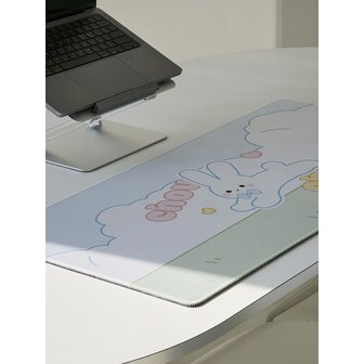 러움 피크닉 러빗 데스크패드 마우스 키보드 노트북 컴퓨터 책상 매트 대형 와이드 장패드