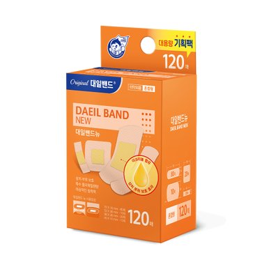 뉴 혼합형 밴드 120매 대용량 기획팩