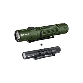 미국 오라이트 랜턴 OLIGHT Warrior 3S 2300 Lumens 무선 충전식 Tactical Flashlight OD Green