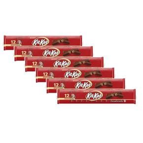 [해외직구] KIT KAT 킷캣 밀크 초콜릿 크리스피 와퍼 13g 12입 6팩