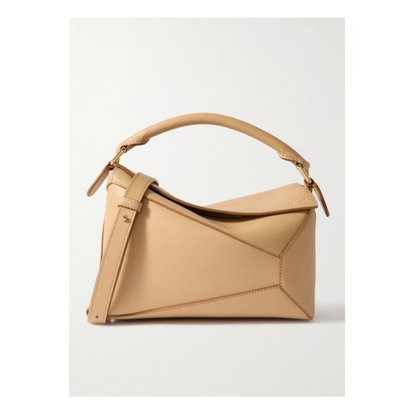 퍼즐 에지 스몰 가죽 숄더 백 베이지 46376663162858925