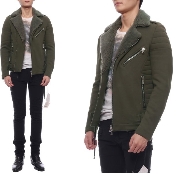 [부산점] 남성 바이커 코튼 재킷 (W4HJ814B928 147)