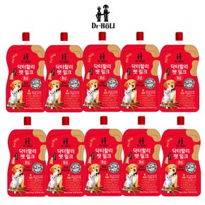 닥터할리 펫밀크 200ml 10팩 홍삼 CAT/DOG 겸용