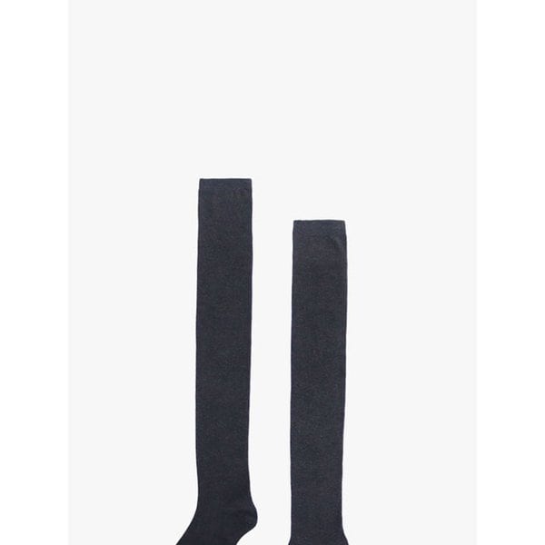 OVER KNEE SOCKS_CHARCOAL