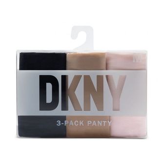 DKNY 우먼 DKNY 디케이앤와이 3팩 Litewear 컷 Anywear 힙스터 언더웨어 DK5028BP3 - 블랙, 블랙 4033