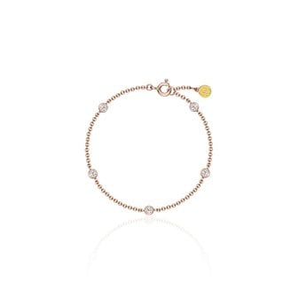 디네치 BETA LYRAE BRACELET 18K ROSE GOLD(랩그로운다이아몬드) / 24122013316