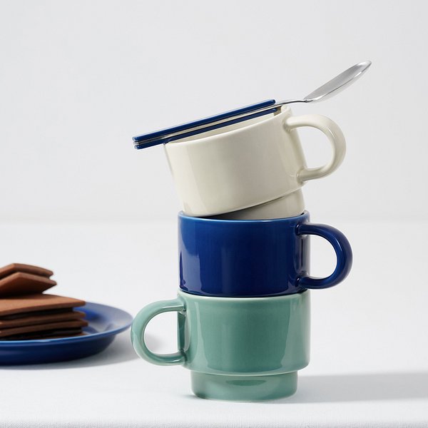 브리즈 스태킹 머그컵 200ml 네이비 J70N901330200