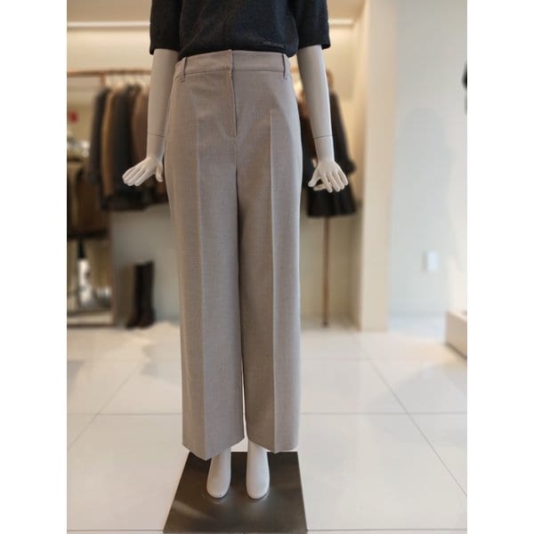 [여주점] 씨씨콜렉트 백밴딩세미와이드팬츠 E254msa137