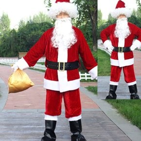 산타클로스 코스프레 7종세트(어른용)크리스마스 성탄절 어린이집 유치원 학부모 서프라이즈