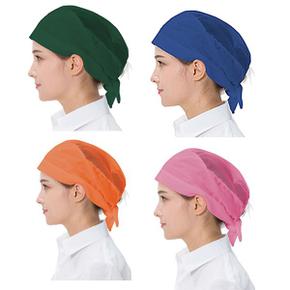 (9color)매쉬망사두건 서빙모자 주방위생모자 식당 조리용두건