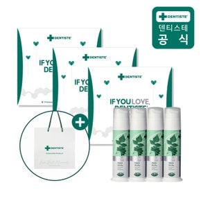 선물세트4P 플러스화이트프로 펌프 120g 4개 X 3세트 (쇼핑백)