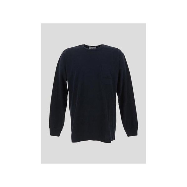 스톤 아일랜드 긴팔 티셔츠 791521244 V0020 NAVY BLUE DOM