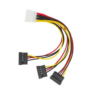 SATA 전원 케이블 18Cm 1구 2구 3구 SATA Y형 케이블