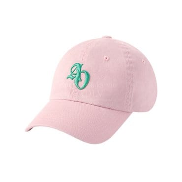 아크메드라비 COLOR POINT SMALL SYMBOL BALL CAP 컬러포인트심볼 볼캡 핑크