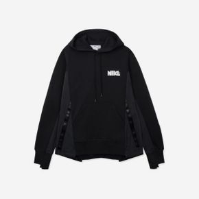 나이키 x 사카이 NRG 풀오버 후드 블랙 - 아시아 Nike x Sacai NRG Pullover Hoodie Black - Asi