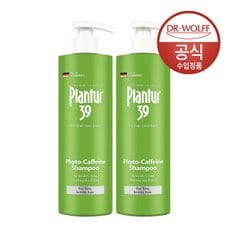 플란투어39 파이토-카페인 샴푸 (가늘고 연약한 모발용)  500ml x2