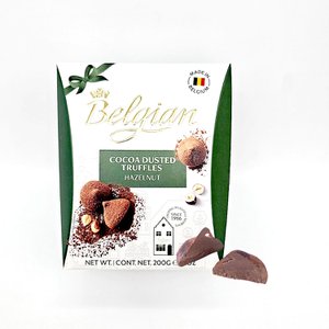  벨지안 코코아 더스티드 트러플 헤이즐넛 200g 수입 벨기에 초콜릿
