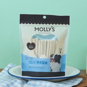 MOLLY'S 몰리스 덴탈껌 우유칼슘 300g
