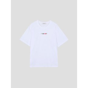 Multi Logo Tee (MELANGE GREY)