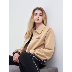 BEIGE GOLFBALL JACKET