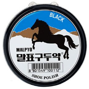 말표 구두약 40g 1P 크리너 광택제 국내산 구두약