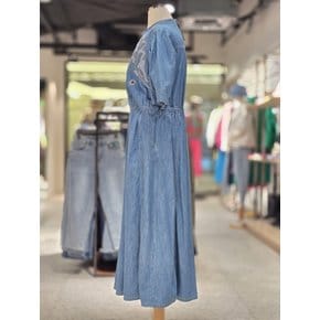 [파주점] 자수 데님 원피스 BAOP94431-IN