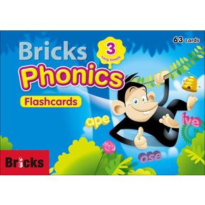 브릭스 파닉스 Bricks Phonics 3 - Flash cards