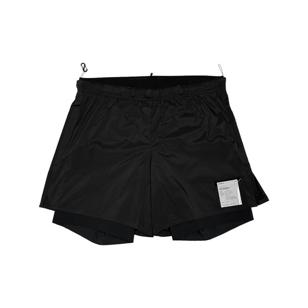 새티스파이 반바지 숏팬츠 테크실크 8인치 12046 올블랙